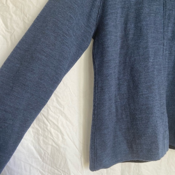 Eileen Fisher wool sweater/ jacket Size Medium - Picture 10 of 12